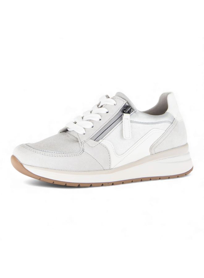 Gabor 86.307.60 Velour Bianco White Silber