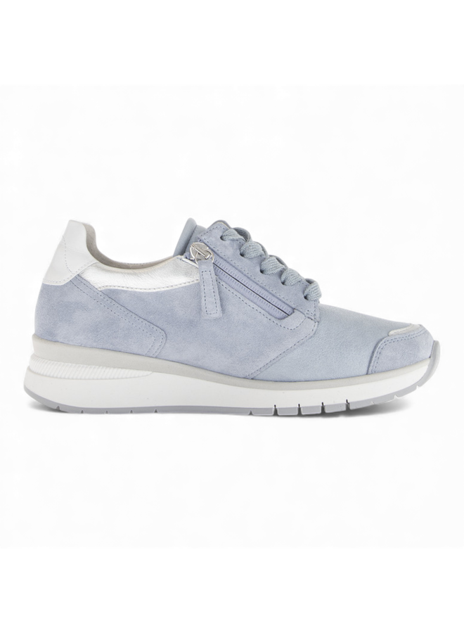 Gabor 86.307.64 CervoEL Jeans Nappa Lagune Silber Weiss