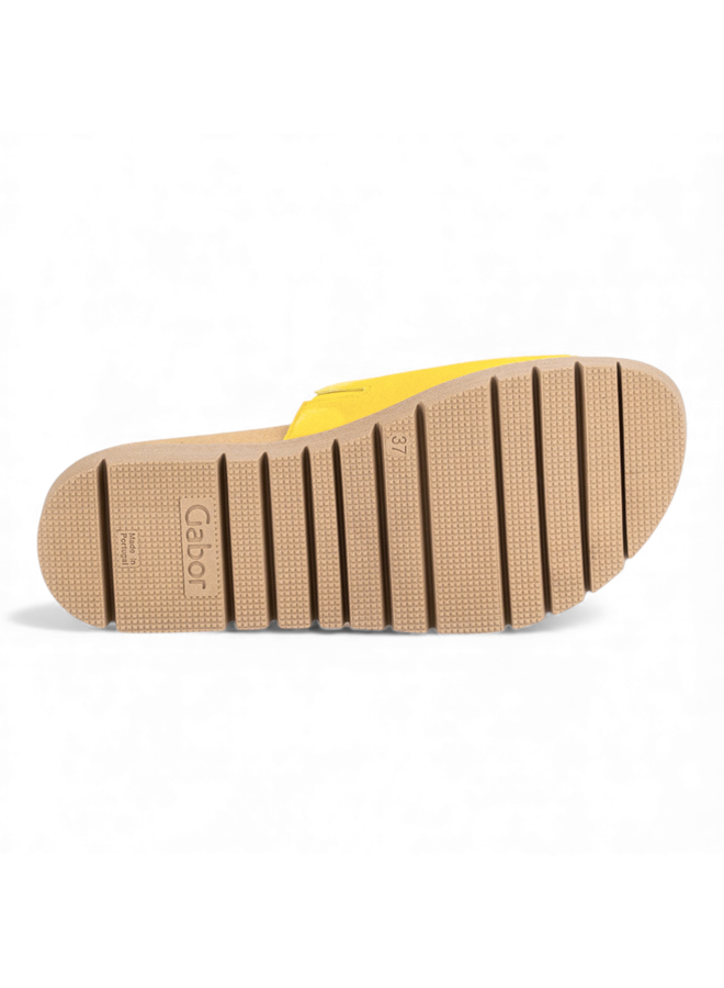 Gabor 83.745.10 Samtchevreau Dark Sole Yellow