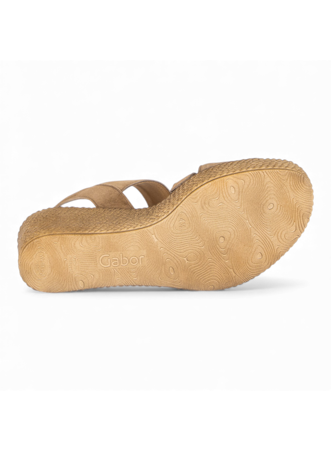 Gabor 84.771.14 Samtchevreau Peanut