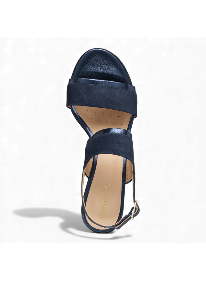 Geox D65RXB Aurely Navy Avio Woman Sandals