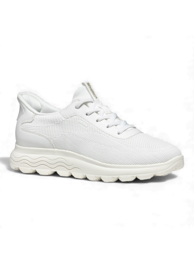 Geox D557MA Spherica Plus White Sneakers Woman
