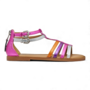 Geox J7235D Sandal Karly Girl Fuchsia Silver