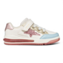 Geox J65NWA Sketlite Girl White Rose