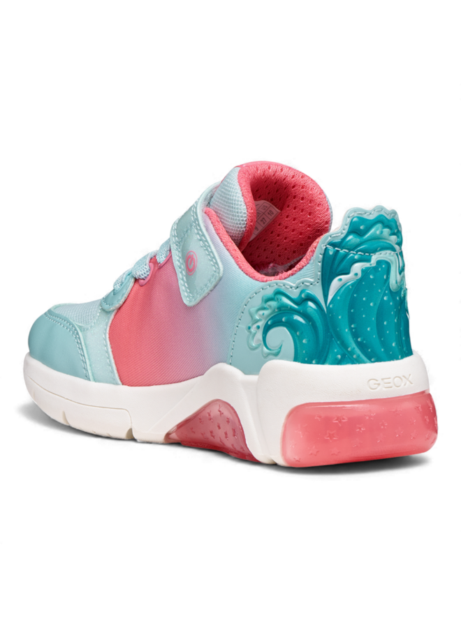 Geox J65M4D Fadinlight Girl Watersea Coral