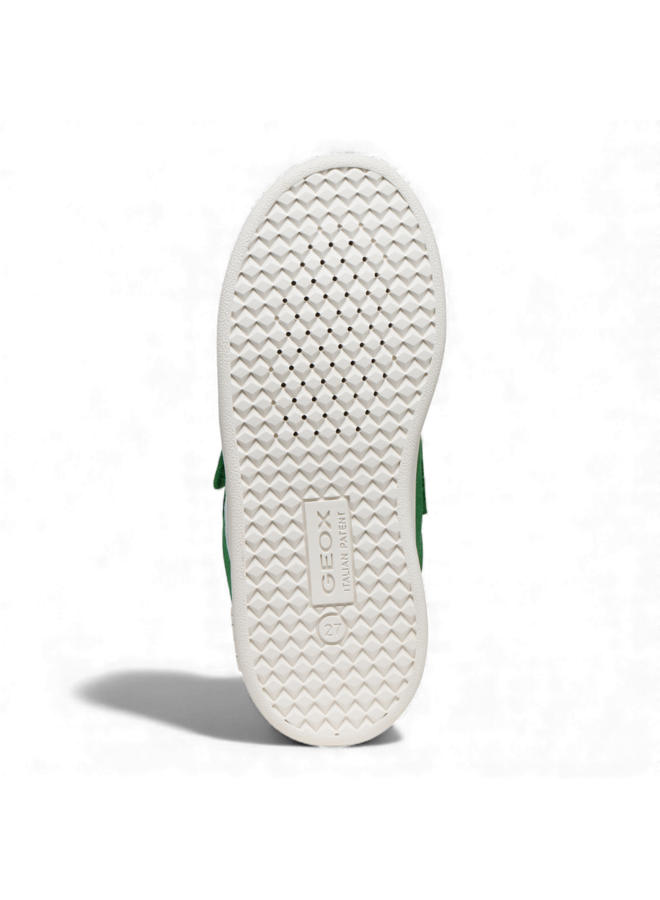 Geox J65LSC Eclyper Boy Green White Boy Sneakers