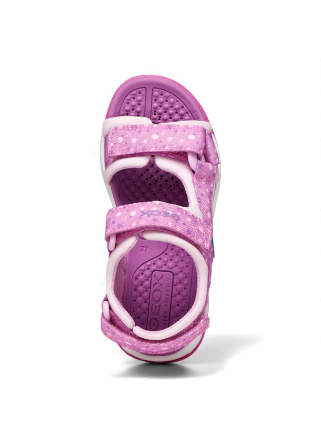 Geox J550WA Borealis Sandals Girl Pink Purple