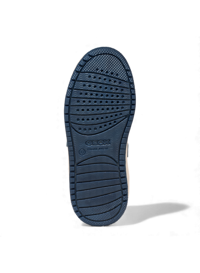 Geox J46LQA Washiba White Avio Boy Sneaker