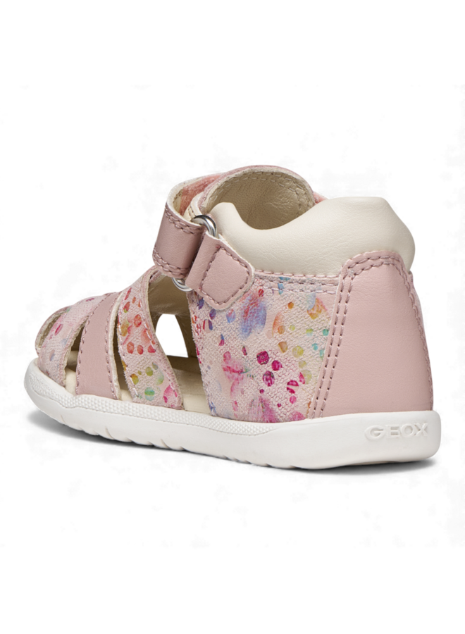 Geox B254WB Girl Sandal Macchia Rose Multicolor