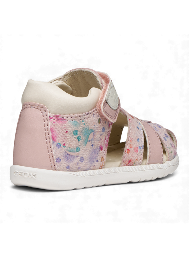Geox B254WB Girl Sandal Macchia Rose Multicolor