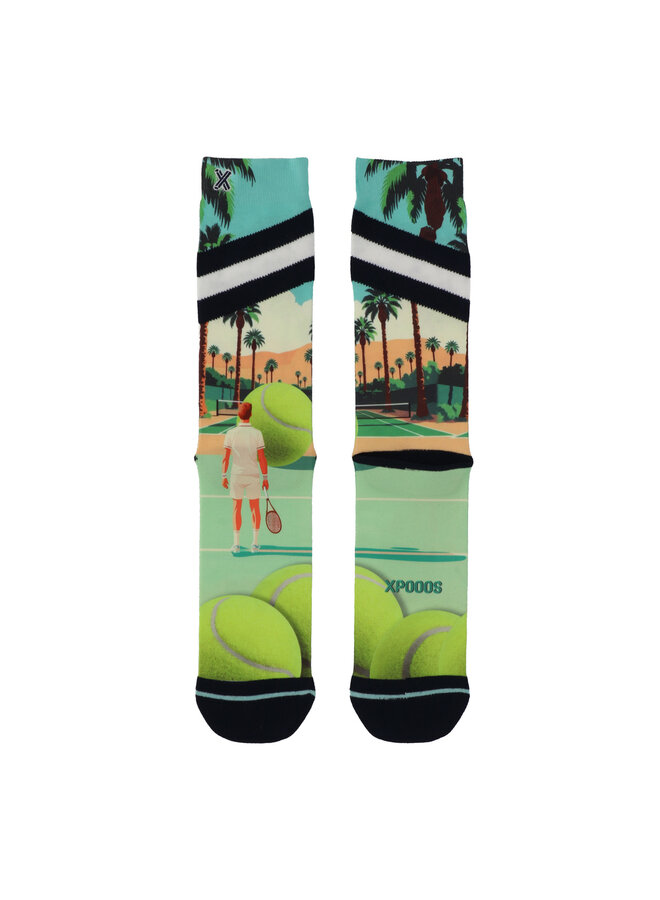 Xpooos Men Socks Wimbledon