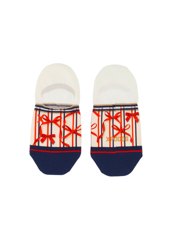 Xpooos Women Footies Bow 301022025