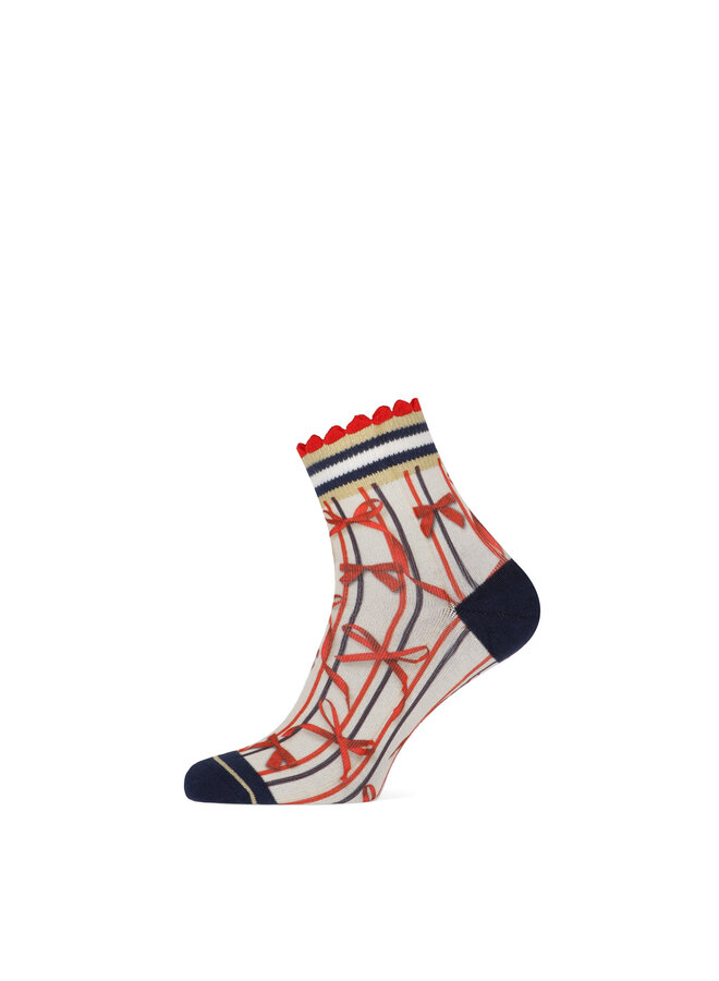 Xpooos Woman Short Socks Bow 301052018