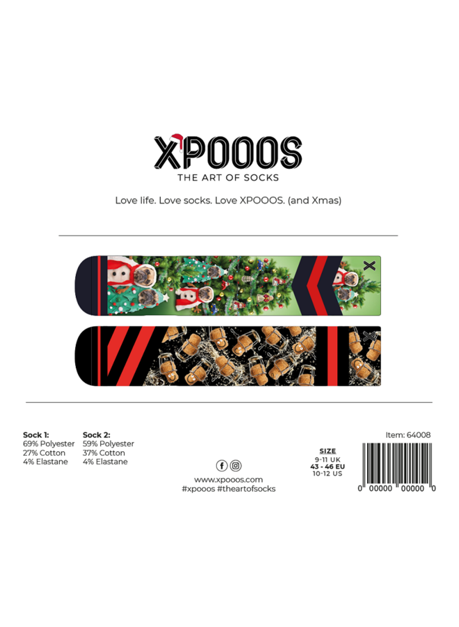 Xpooos 64008 Xmas Giftbox Men 2-Pack