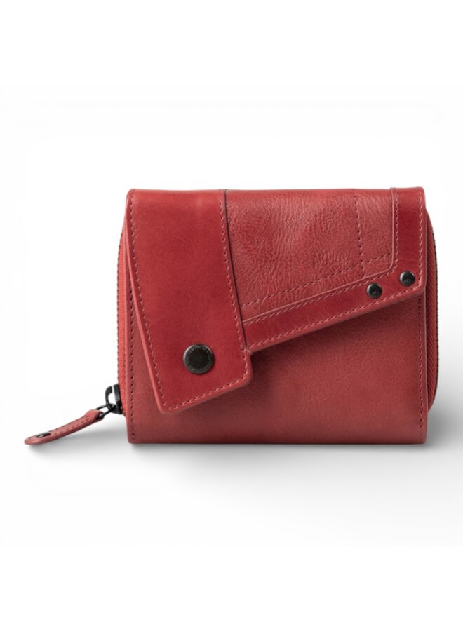 Aunts & Uncles 42204-110 Lotta Zipper wallet Vintage Intense Rust