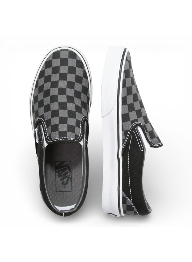 Vans Classic Slip-On Black/Pewter Checkerboard