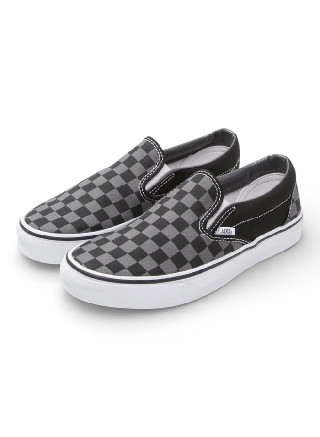 Vans Classic Slip-On Black/Pewter Checkerboard