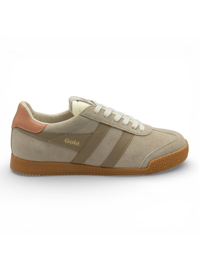 Gola CLB538LC Women's Elan Trainer Bone/Light Caramel Terracotta
