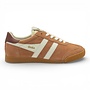 Gola CLB538LU Women's Elan Trainer Terracotta/Off White/ Red