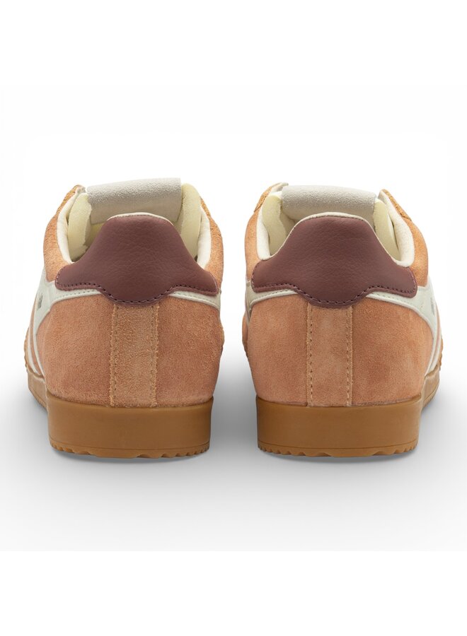 Gola Women's Elan Trainer Terracotta/Off White/ Red