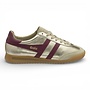 Gola CLB74YK Women's Torpedo Glimmer Trainer Gold/Cerise