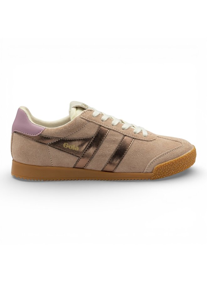 Gola CLB790CT Women's Elan Glitz Trainer Cameo/Bronze/Candy