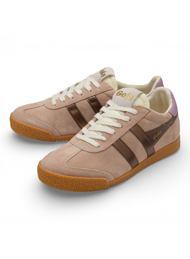 Gola CLB790CT Women's Elan Glitz Trainer Cameo/Bronze/Candy