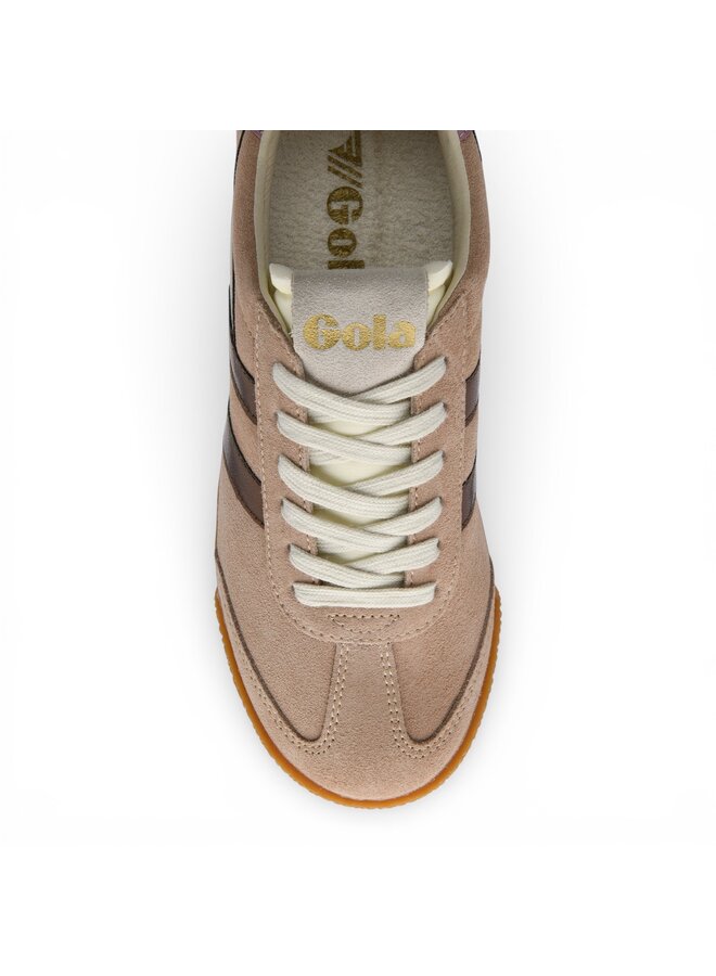 Gola CLB790CT Women's Elan Glitz Trainer Cameo/Bronze/Candy