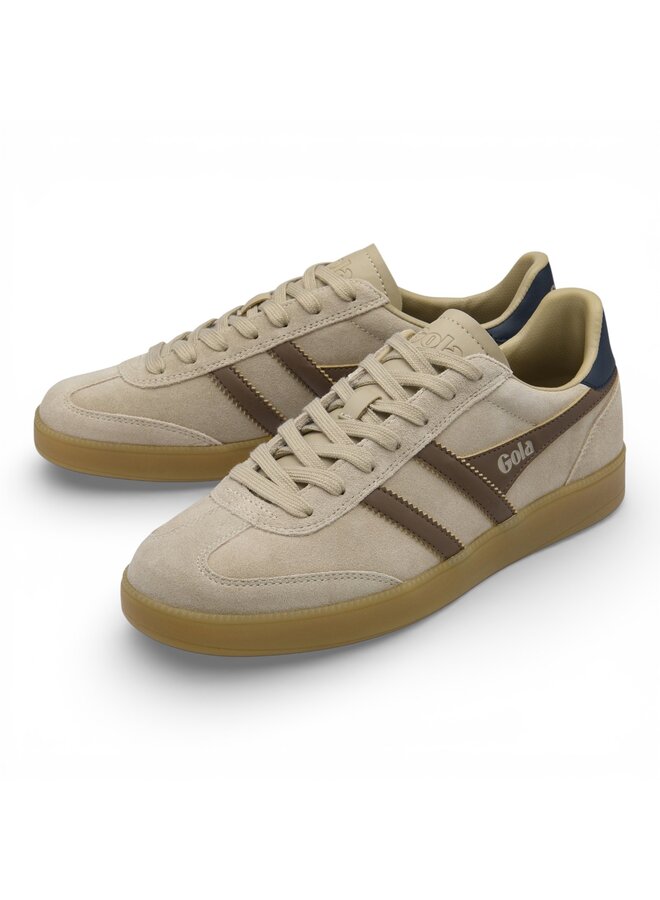 Gola CMB735TT Men's Viper Trainer Bone/Otter/Navy/Gum