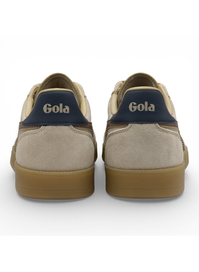 Gola CMB735TT Men's Viper Trainer Bone/Otter/Navy/Gum