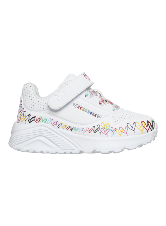 Skechers 314091N WMLT Uno Lite-Heart Craze