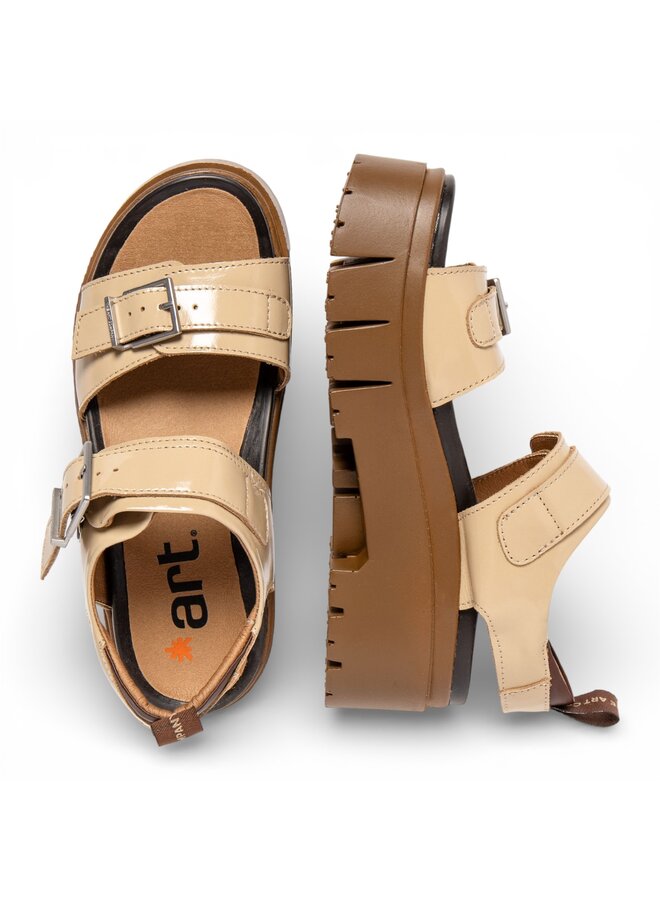 The Art Company 2041 Nappa Shinny Champagne/ Leeds