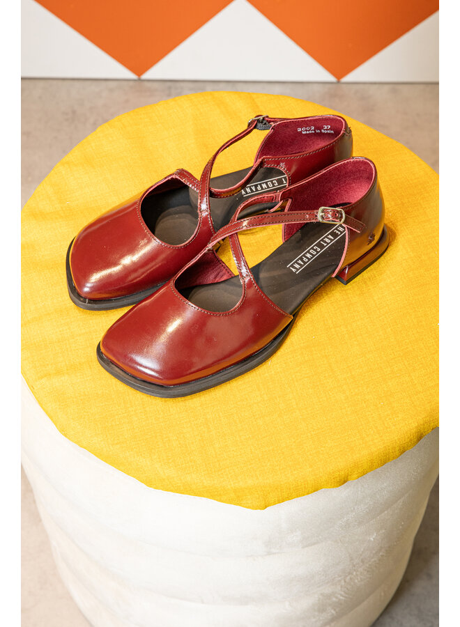 The Art Company 2002 Nappa Shinny Burdeos/ Bergamo