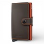 Secrid Miniwallet Matte Truffle & Orange