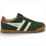 Gola CMB538NI Men's Elan Trainer Evergreen/Off White/Moody Orange