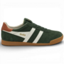 Gola Men's Elan Trainer Evergreen/Off White/Moody Orange