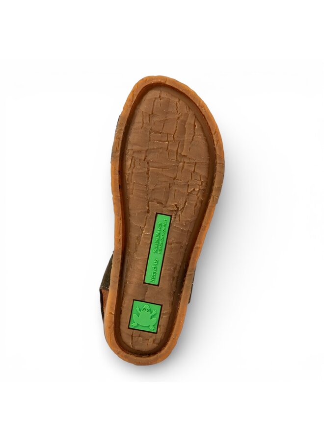 El Naturalista N5810 Nobuck Lavado Kaki/Panglao