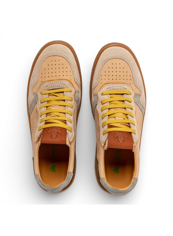 El Naturalista  N5844 Multi Leather Cream-Yellow/Geo