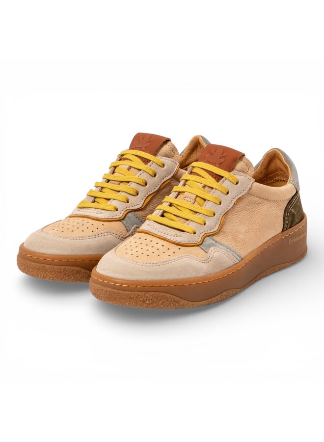 El Naturalista  N5844 Multi Leather Cream-Yellow/Geo