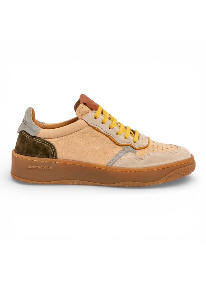 El Naturalista  N5844 Multi Leather Cream-Yellow/Geo