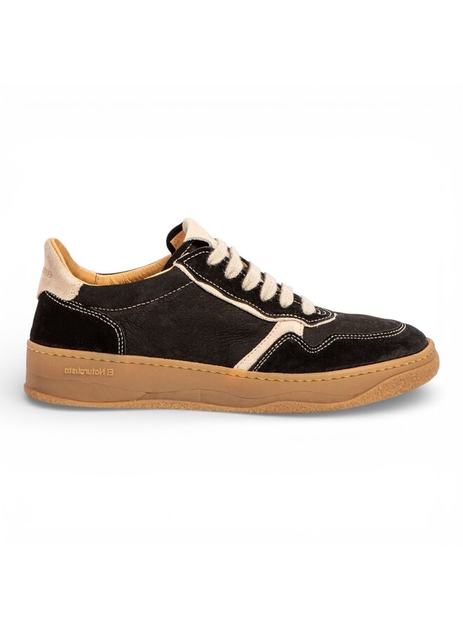 El Naturalista  N5844 Multi Leather Black- Cream/Geo