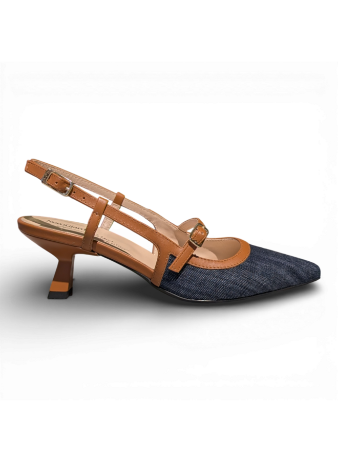 NeroGiardini E615470D T.- Tinto Jeans 9  Armenia CognacTpu