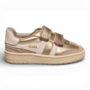 Gola CKA073YN Children's Viper Glimmer Strap Trainer Gold/Off White