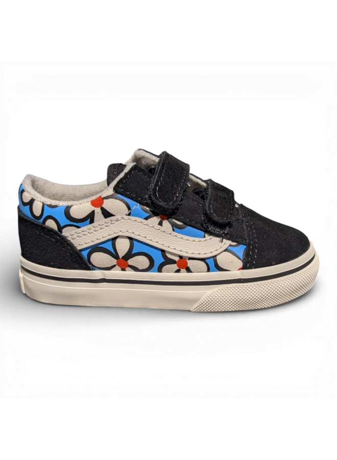 Vans Old Skool V Painted Floral Bright Azure