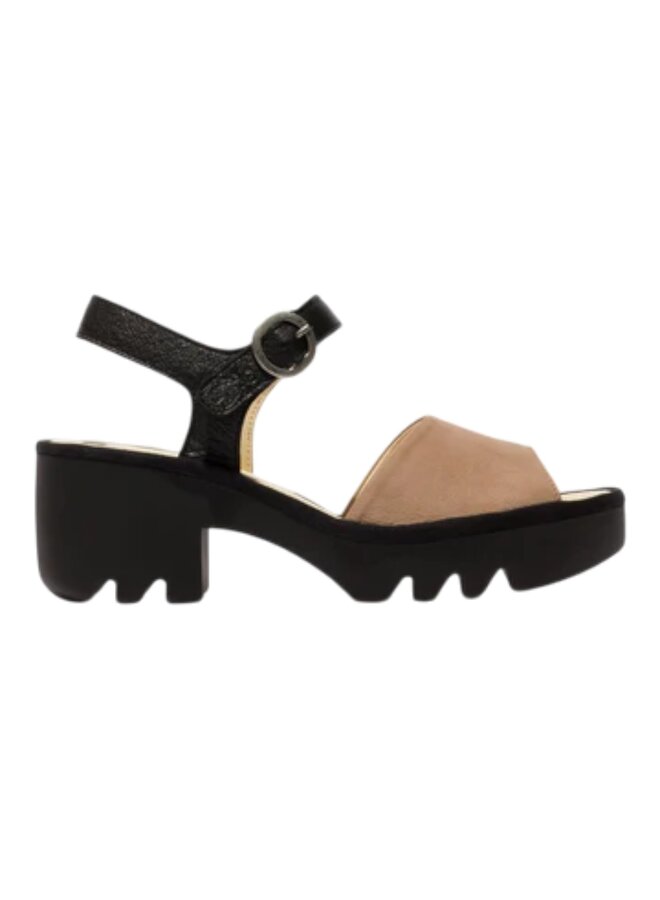 Fly London P501503006 Cupido/Mousse Taupe/Black