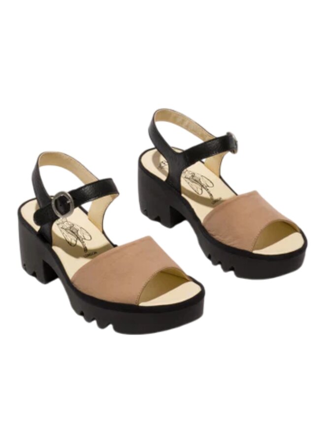 Fly London P501503006 Cupido/Mousse Taupe/Black