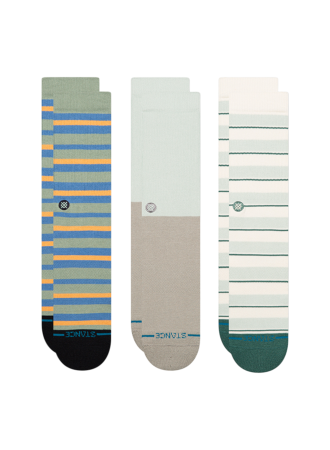 Stance Prep Stipe 3 Pack Paleblue