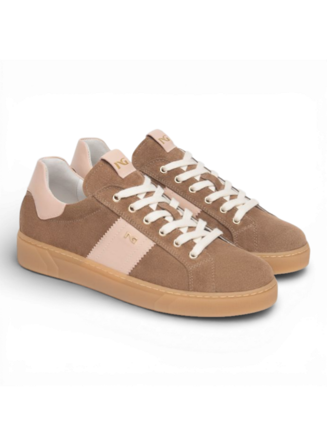 NeroGiardini E613005D 442 Velour Mou Nappa Pandora Rosa