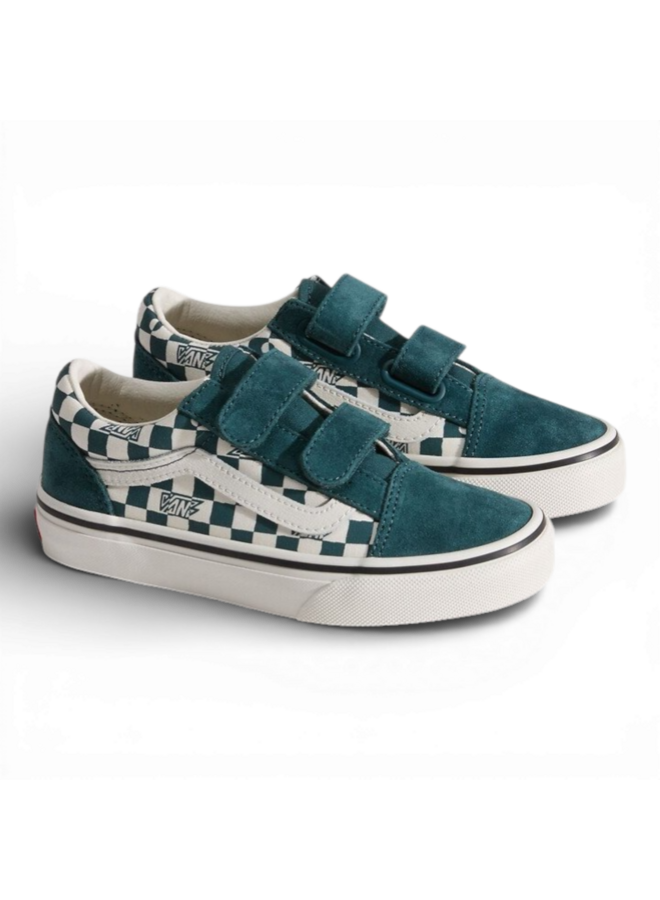 Vans Old Skool V Geo Check Mystic Moss