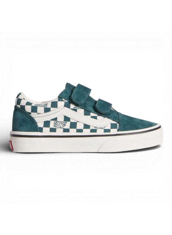 Vans Old Skool V Geo Check Mystic Moss